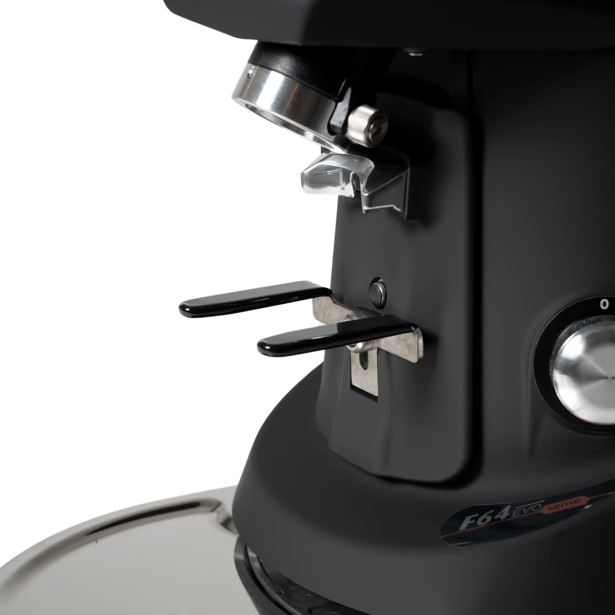 Fiorenzato F64 EVO Sense Kaffeemühle mit Wiegefunktion GBW Schwarz
