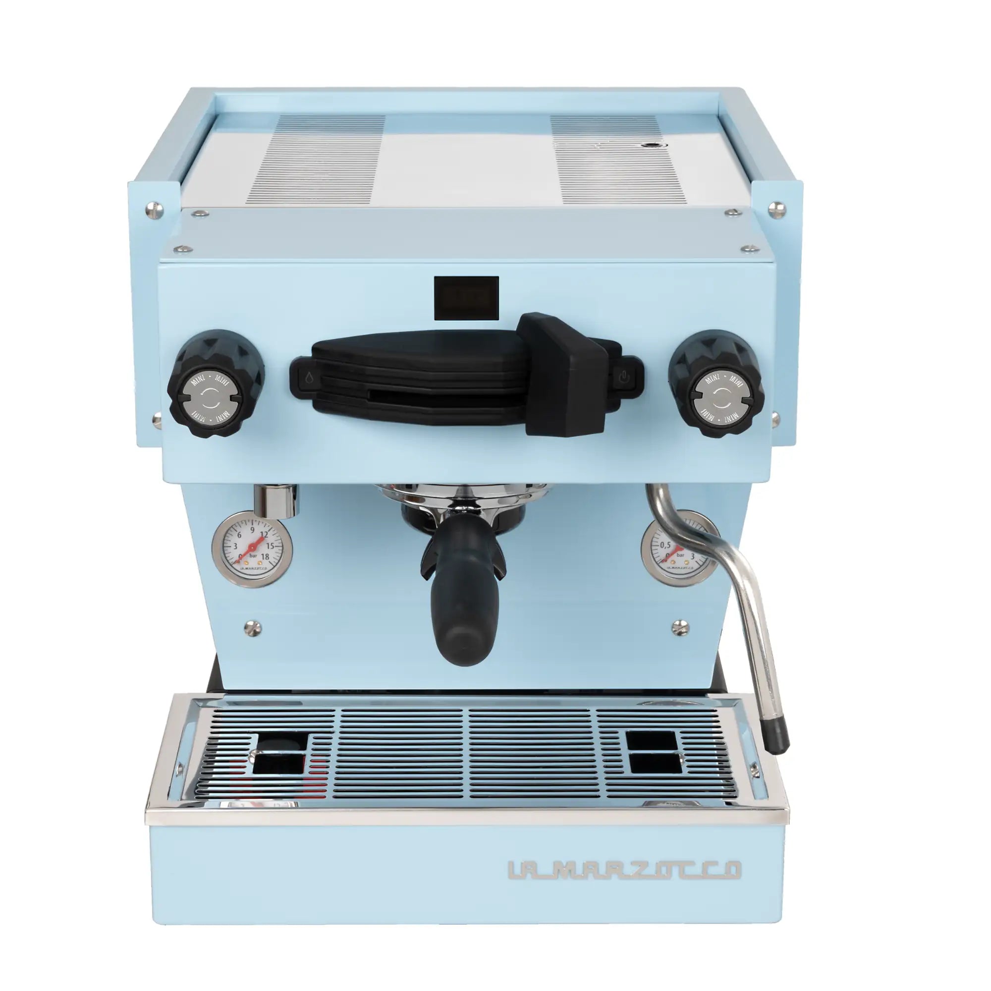 La Marzocco Linea Mini R Blau Espressomaschine