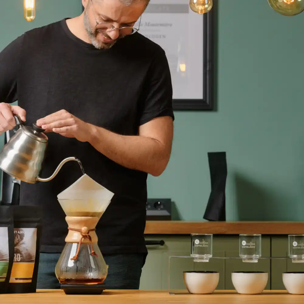 Kaffee-Verkostung