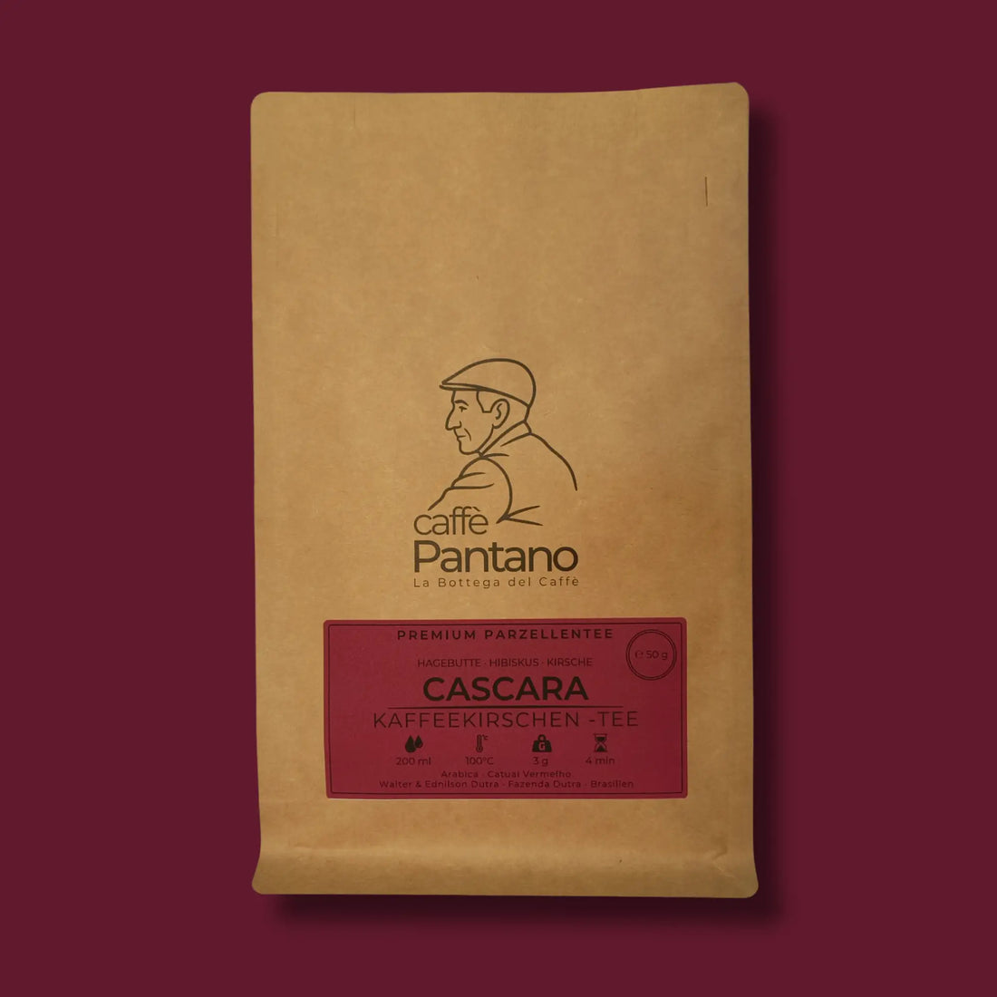 Caffè Pantano | Cascara Kaffeekirschen Tee