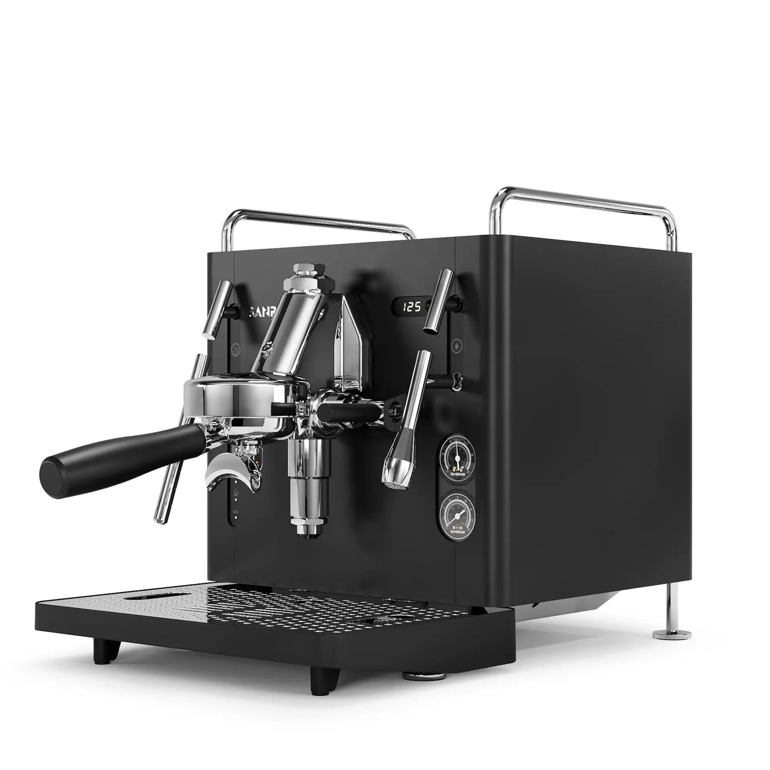 Sanremo CUBE R Schwarz Espressomaschine