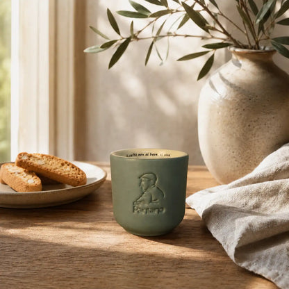 Caffè Pantano | Espressotasse handgefertigt Grün