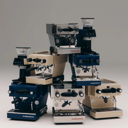 La Marzocco Linea Mini R Blau Espressomaschine