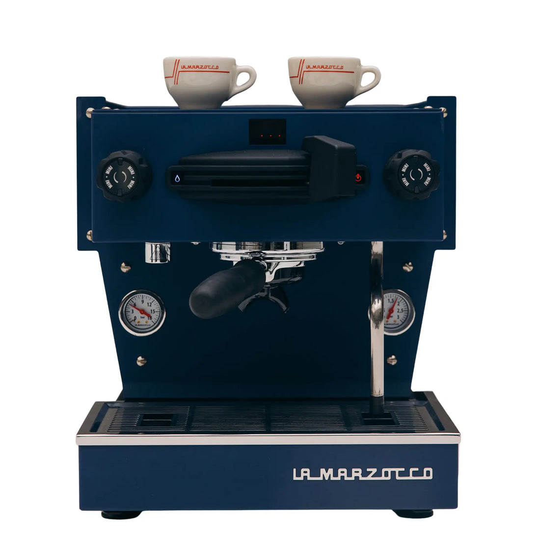 La Marzocco Linea Mini R Blau Espressomaschine