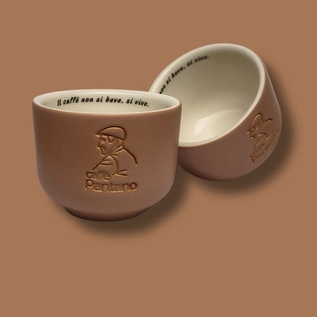 Caffè Pantano | Cappuccinotasse handgefertigt Beige