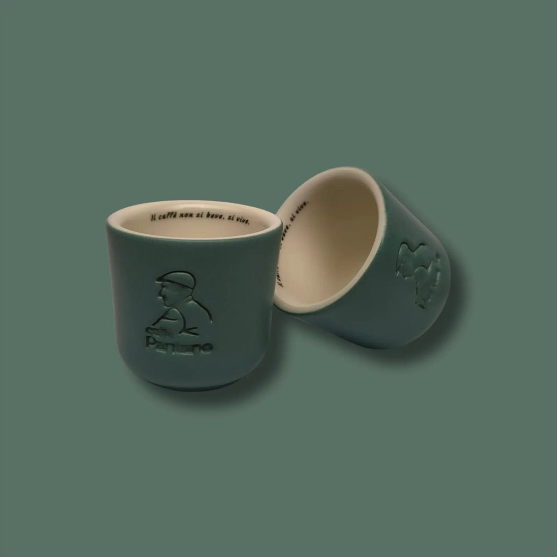 Caffè Pantano | Espressotasse handgefertigt Grün